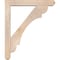 Ekena Millwork Olympic Craftsman Smooth Bracket w/ Offset Brace, Douglas Fir, 5 1/2"W x 32"D x 38"H BKT0604X32X38OLY04SDF - alternate 2